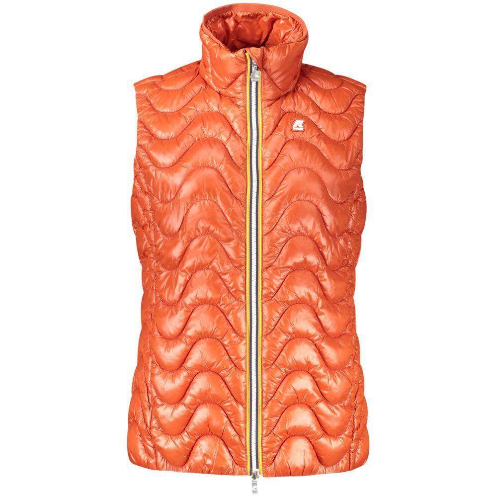 K-WAY Red Polyamide Women Jacket KW-34242-M