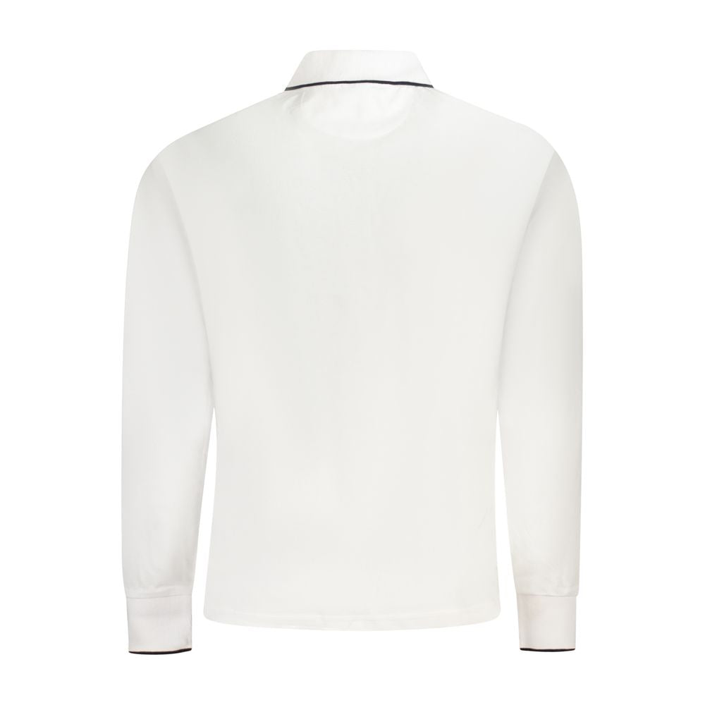 North Sails White Cotton Men Polo Shirt North Sails Beige
