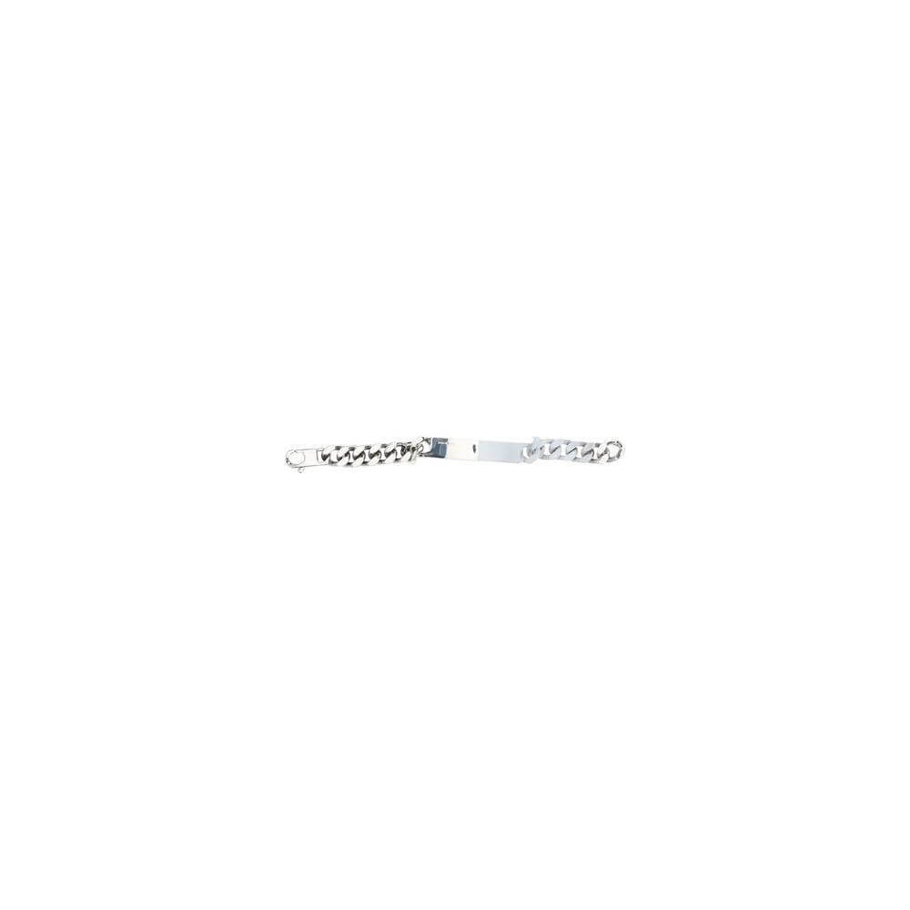 MM6 Minimal Logo Id Tag Bracelet MM-SM6UY0049P8339971-2
