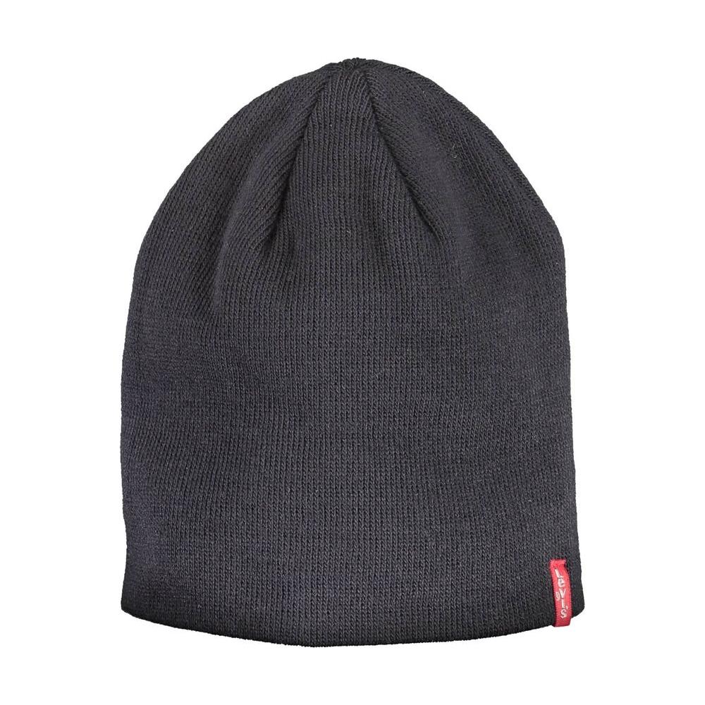 Levi's Blue Acrylic Men Cap Levi's Dark Slate Gray