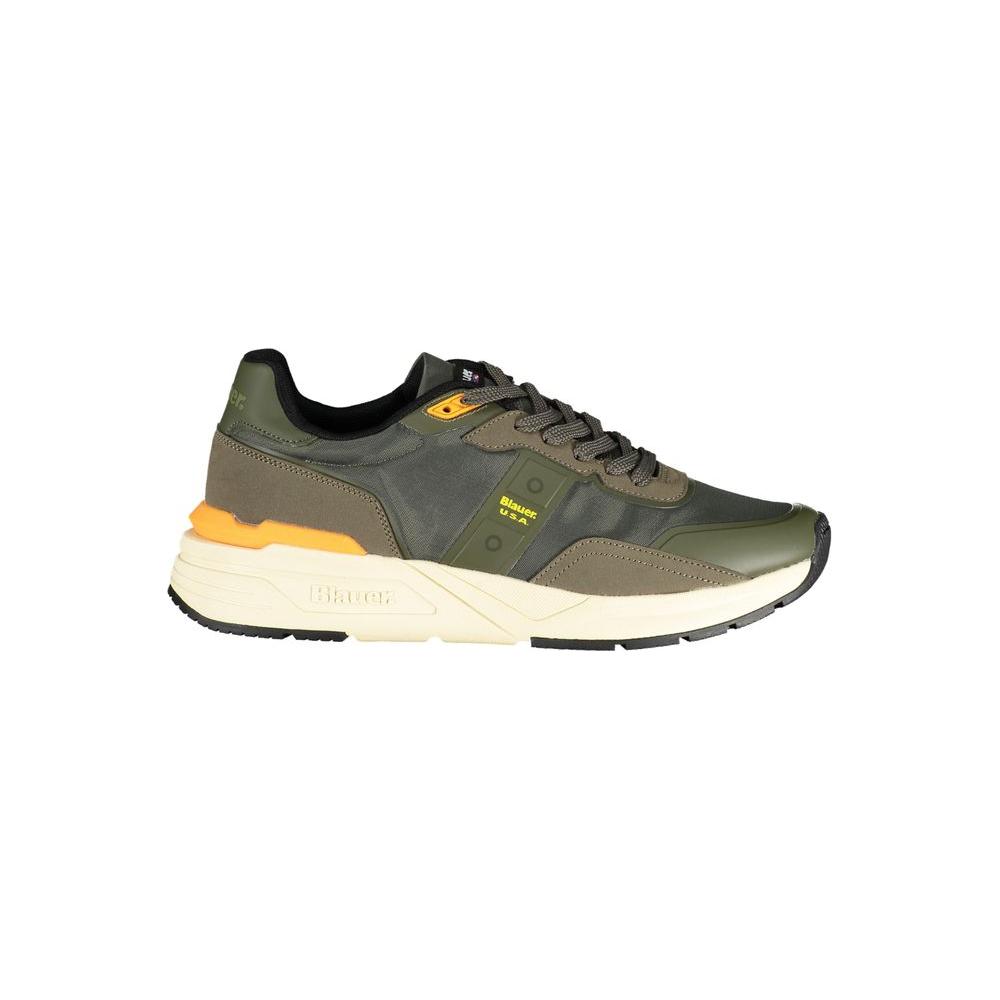 Blauer Green Polyester Sneaker Blauer Dim Gray