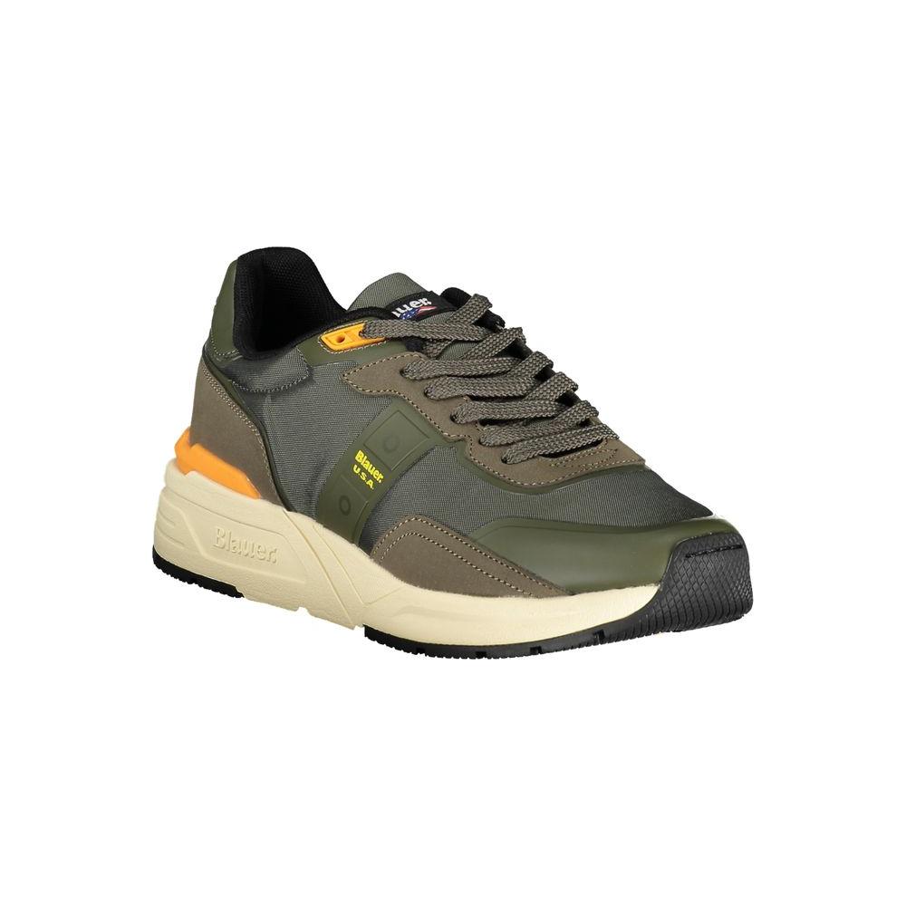 Blauer Green Polyester Sneaker Blauer Dim Gray