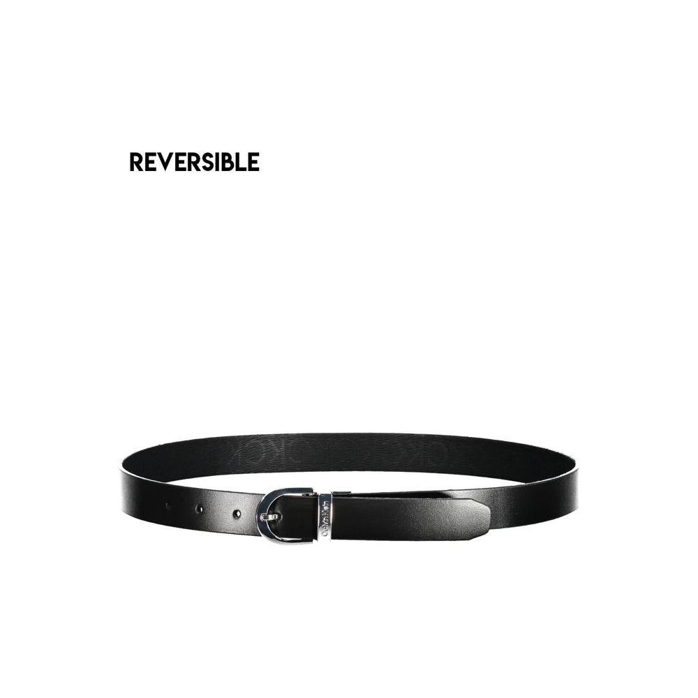 Calvin Klein Black Polyester Women Belt Calvin Klein Black