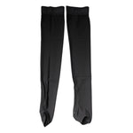 Dolce & Gabbana Black Viscose Stretch Over Calf Stockings Socks SCS2264-S