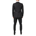 Dolce & Gabbana Black Cotton TAORMINA Formal 2 Piece Suit KOS2173-44