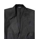 Dolce & Gabbana Black Cotton TAORMINA Formal 2 Piece Suit KOS2173-44