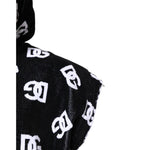 Dolce & Gabbana Black DG Cotton Hooded Sleeveless Sweater THS90350-60