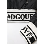 Dolce & Gabbana Black Nylon #DGFamily Full Zip Bomber Jacket JKT41281-38
