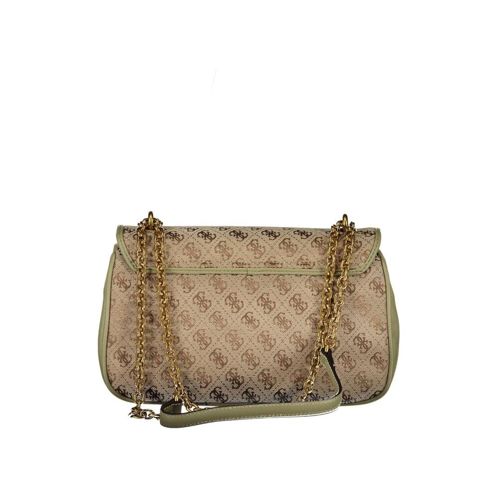 Guess Jeans Green Polyester Women Handbag