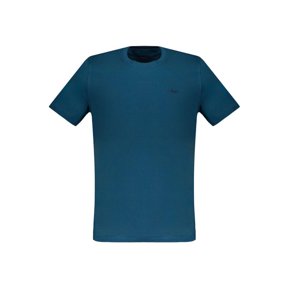Harmont & Blaine Blue Cotton T-Shirt