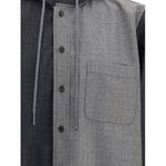 Thom Browne Hooded Shirt Jacket TH-MWL419F00473982-1