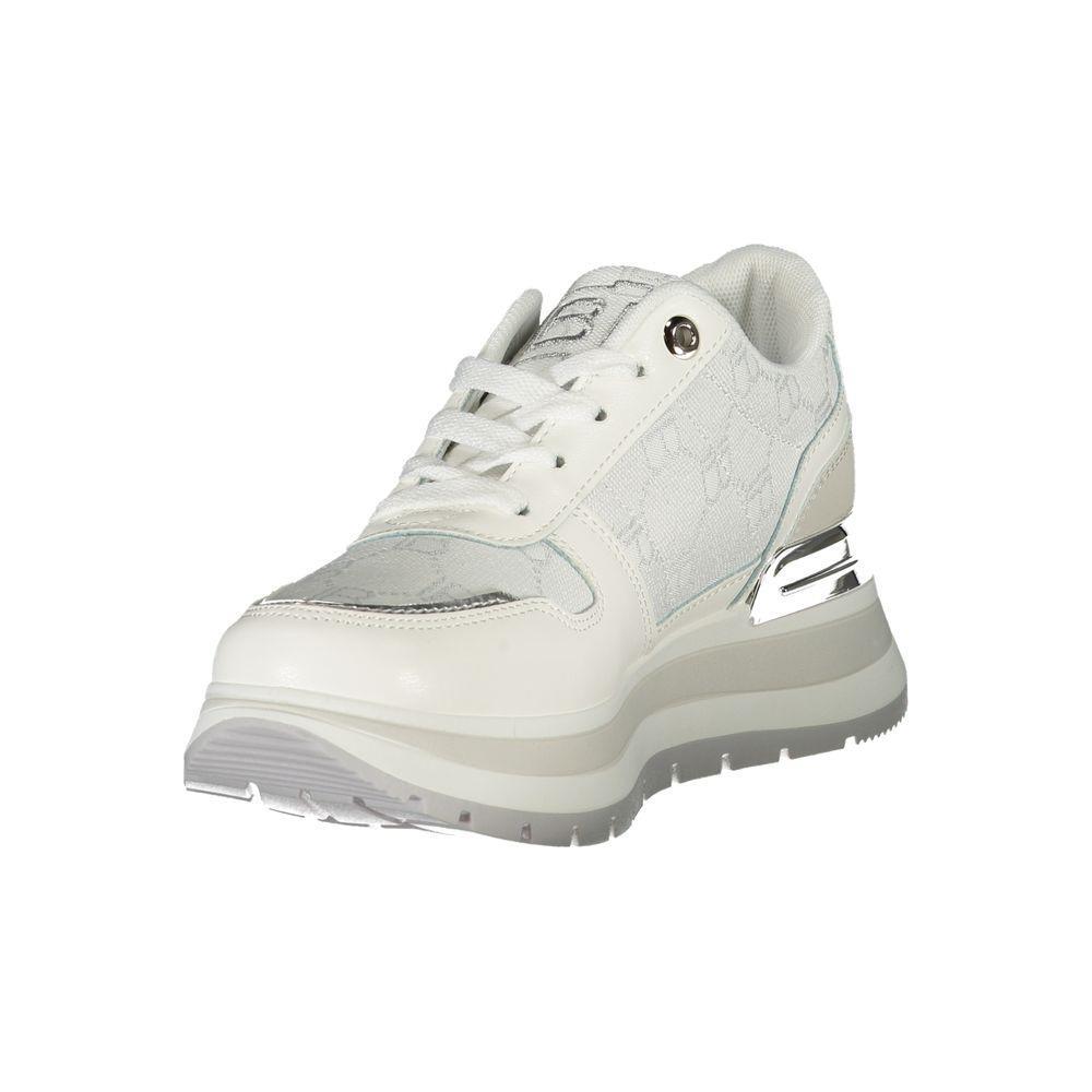Laura Biagiotti White Polyester Women Sneaker LA-36492-EU36/US6