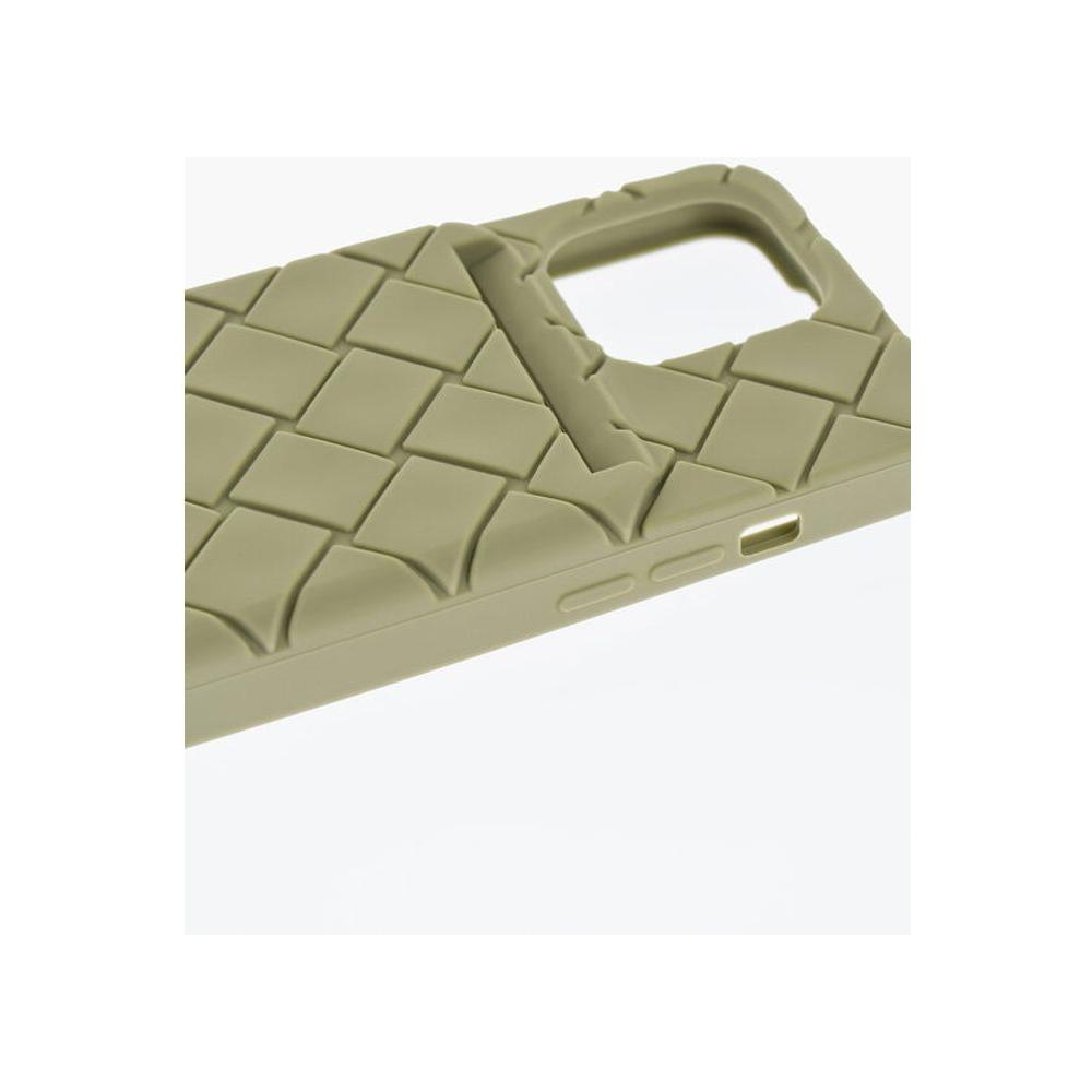 Bottega Veneta Bottega Veneta Braided Iphone 13 Pro Cover with External Card Holder BOP629122GD 1728,74866327712,Bottega Veneta,Green,Jewelry,Men,Men - Jewelry,New with tags,Other - Men - Jewelry