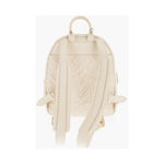 Moschino Moschino LOVE Quilted Faux Leather Backpack with Golden Logo MOP537883GD 1728,74866327712,Backpacks - Women - Bags,Bags,Beige,Moschino,New with tags,Women,Women - Bags