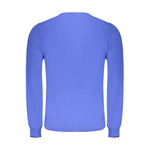 North Sails Blue Cotton Men Sweater