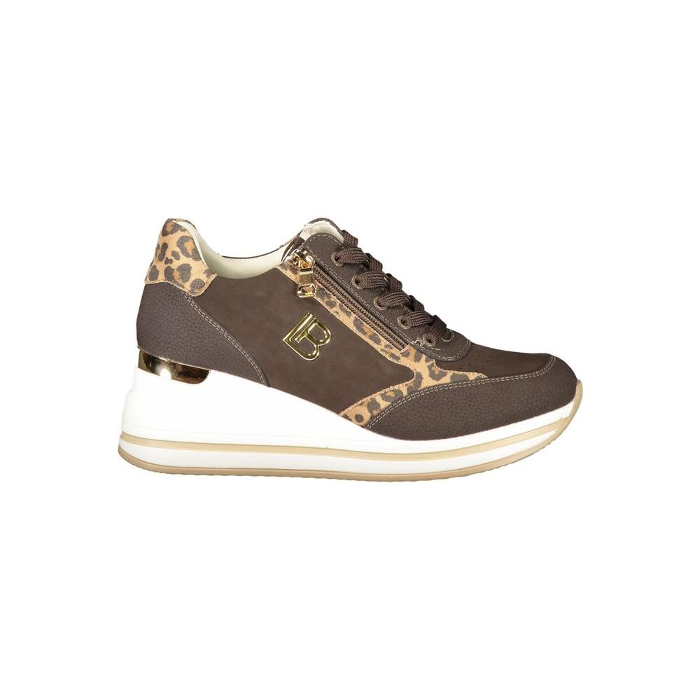 Laura Biagiotti Laura Biagiotti Brown Polyester Women Sneaker LA-32811-EU38/US8 1728,67403481248,Brown,EU38/US8,EU39/US9,Laura Biagiotti,New with tags,Shoes,Sneakers - Women - Shoes,Women,Women - Shoes