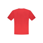 North Sails Red Cotton Men T-Shirt NO-33761-S