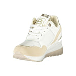 Laura Biagiotti Beige Polyester Women Sneaker LA-36508-EU40/US10