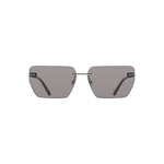 Calvin Klein Gray Metal Men Sunglass
