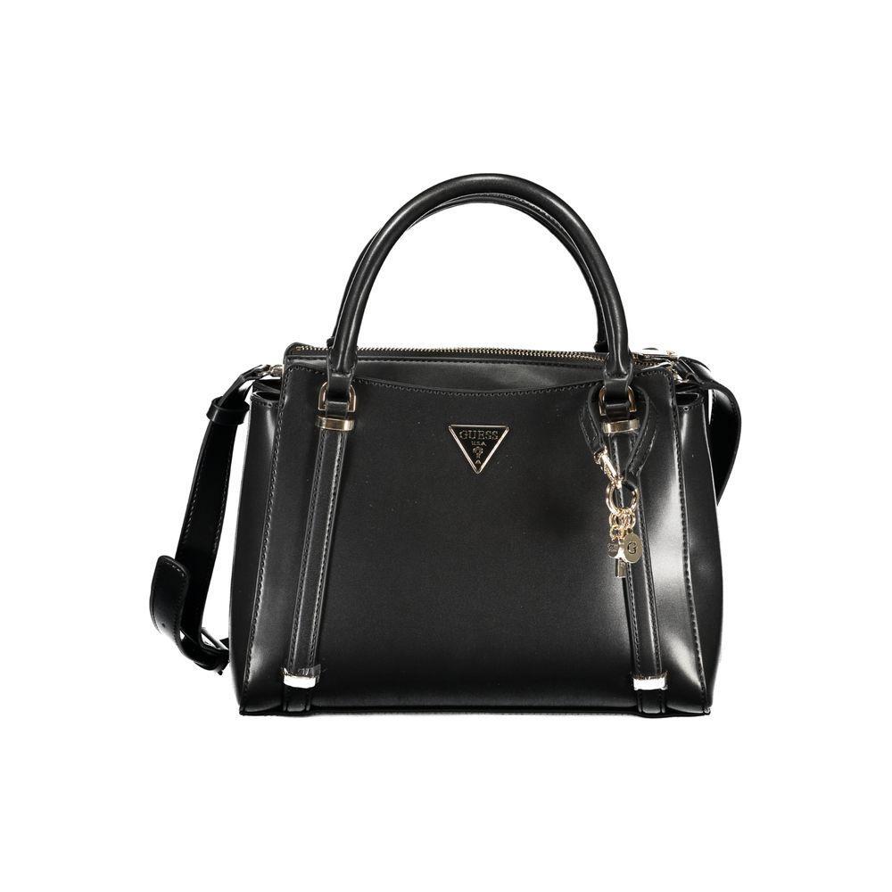 Guess Jeans Black Polyethylene Handbag GU-32200