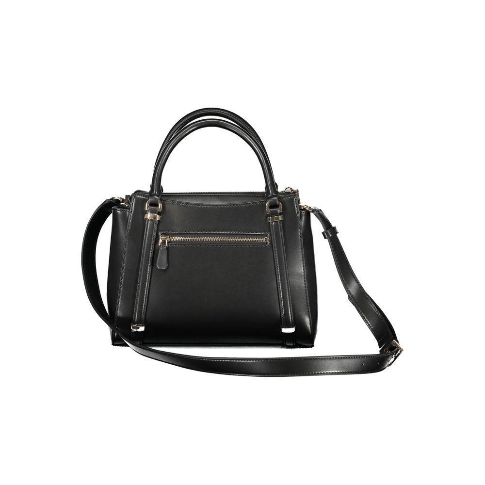 Guess Jeans Black Polyethylene Handbag GU-32200