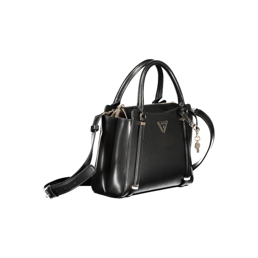 Guess Jeans Black Polyethylene Handbag GU-32200