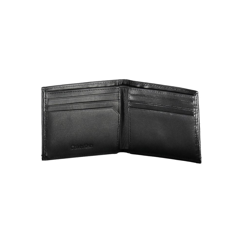 Calvin Klein Calvin Klein Black Leather Men Wallet CA-38175 1728,67403481248,Bags,Black,Calvin Klein,Men,Men - Bags,New with tags,Wallets - Men - Bags