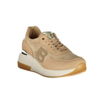 Laura Biagiotti Beige Polyester Women Sneaker LA-36483-EU37/US7