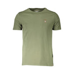 Aeronautica Militare Green Cotton T-Shirt