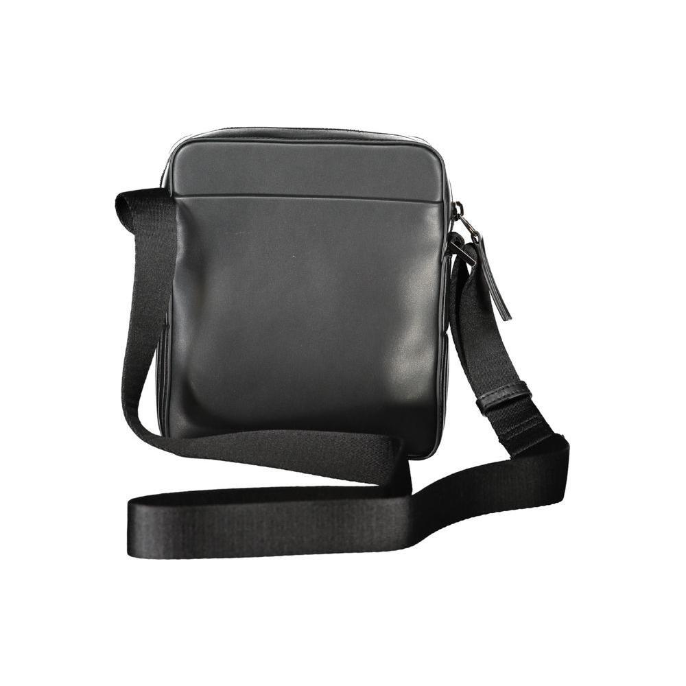 Calvin Klein Black Polyester Men Shoulder Bag CA-33640