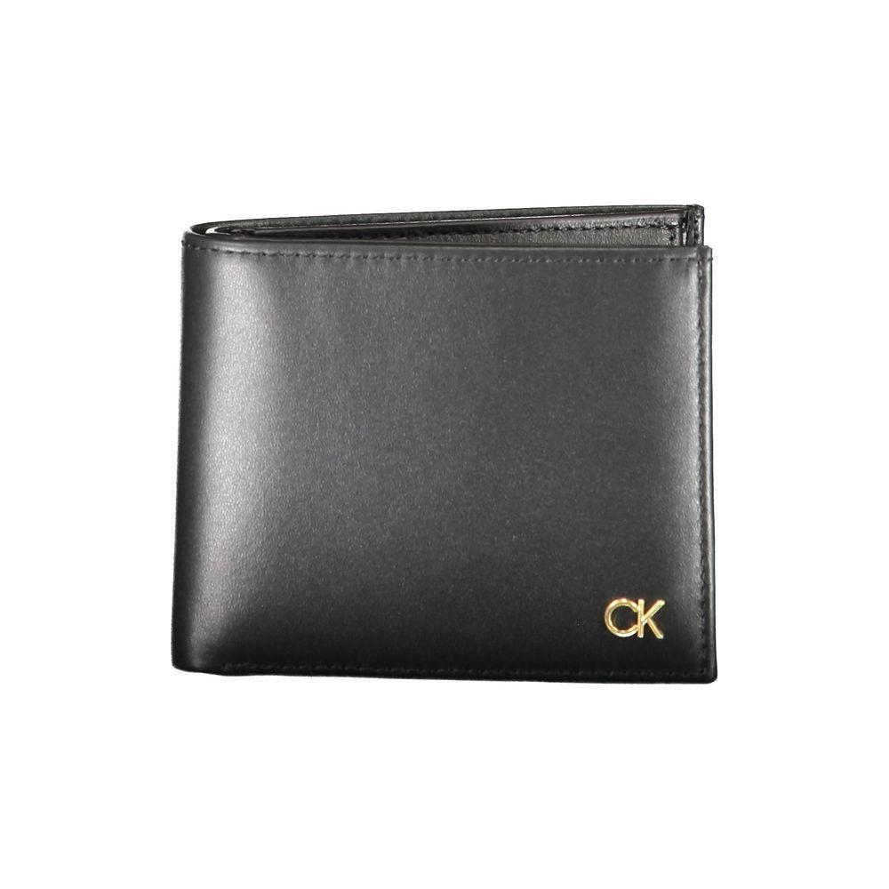 Calvin Klein Black Leather Men Wallet CA-38235