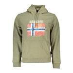 Napapijri Green Cotton Men Sweater NA-25271-XS