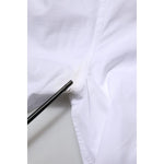 Dolce & Gabbana White Cotton GOLD Long Sleeves Men Dress Shirt TSH906935-38