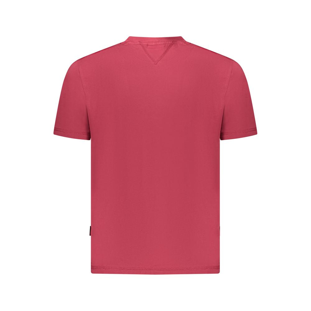 Napapijri Red Cotton T-Shirt