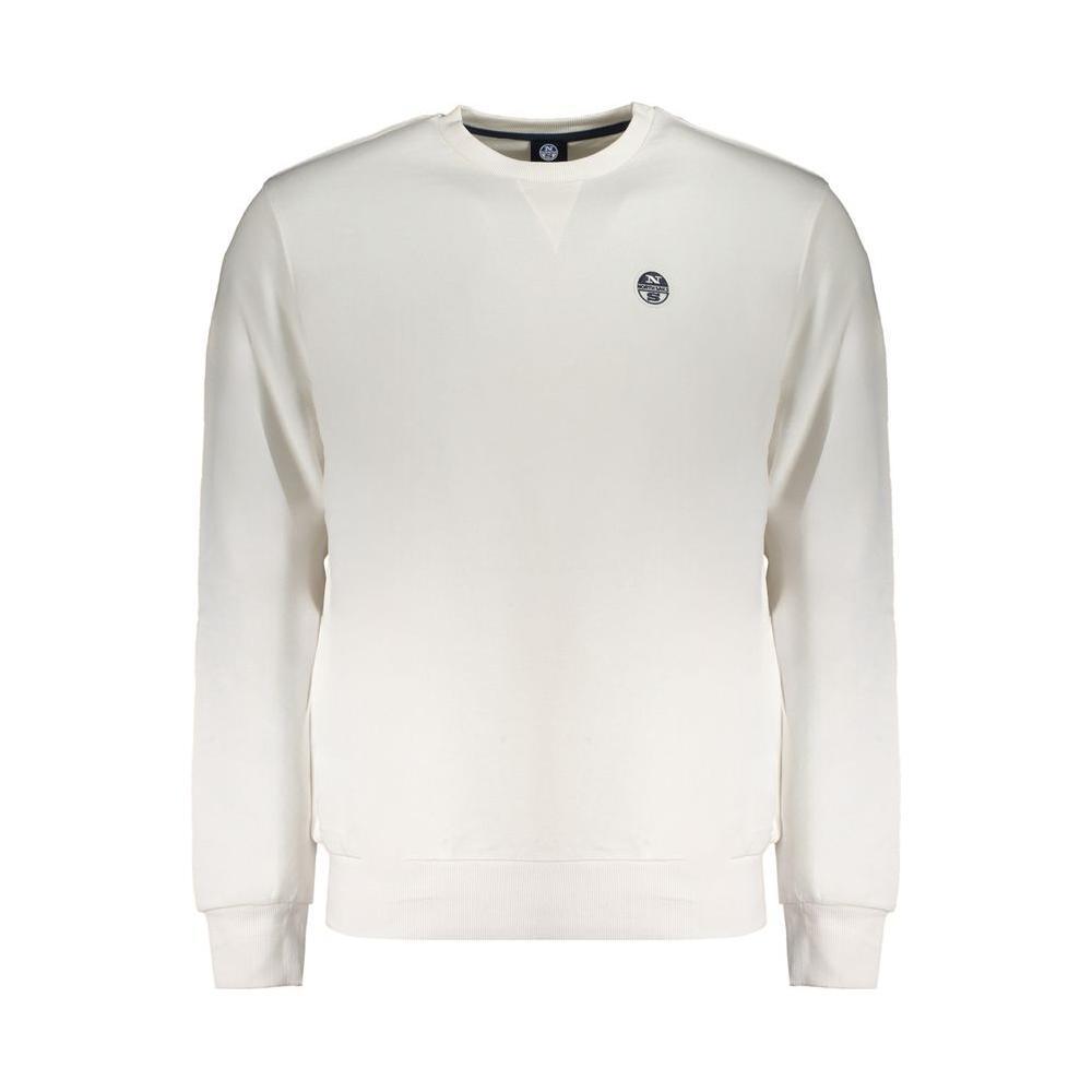 North Sails White Cotton Sweater NO-31767-S