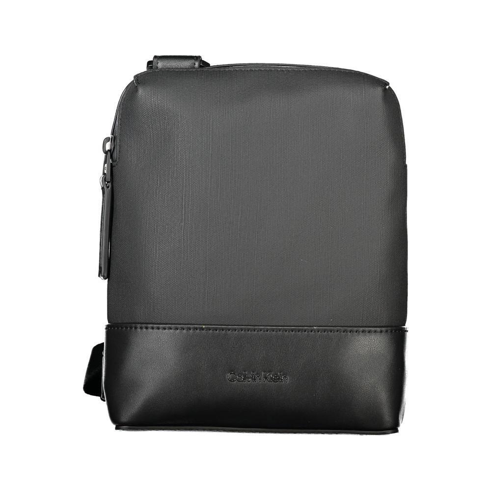 Calvin Klein Black Polyester Men Shoulder Bag CA-33637