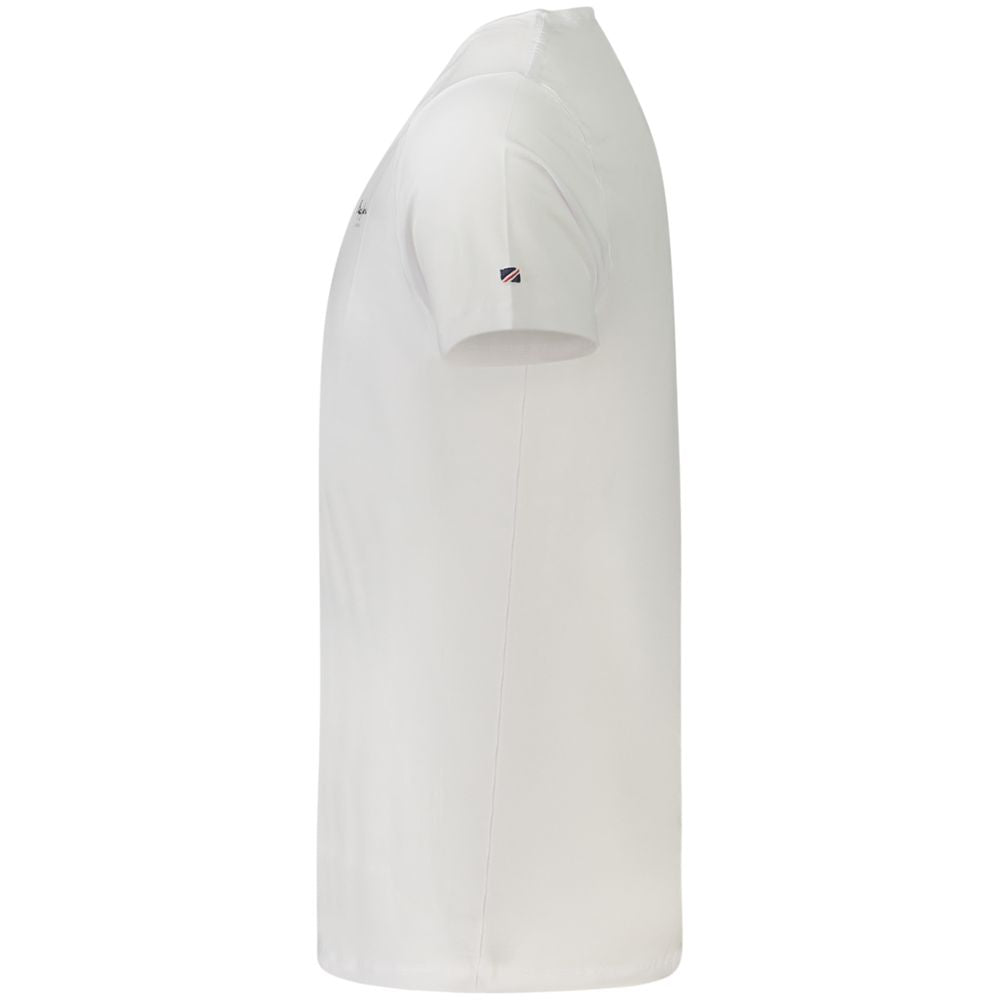 Pepe Jeans White Cotton Men T-Shirt PE-34202-XL
