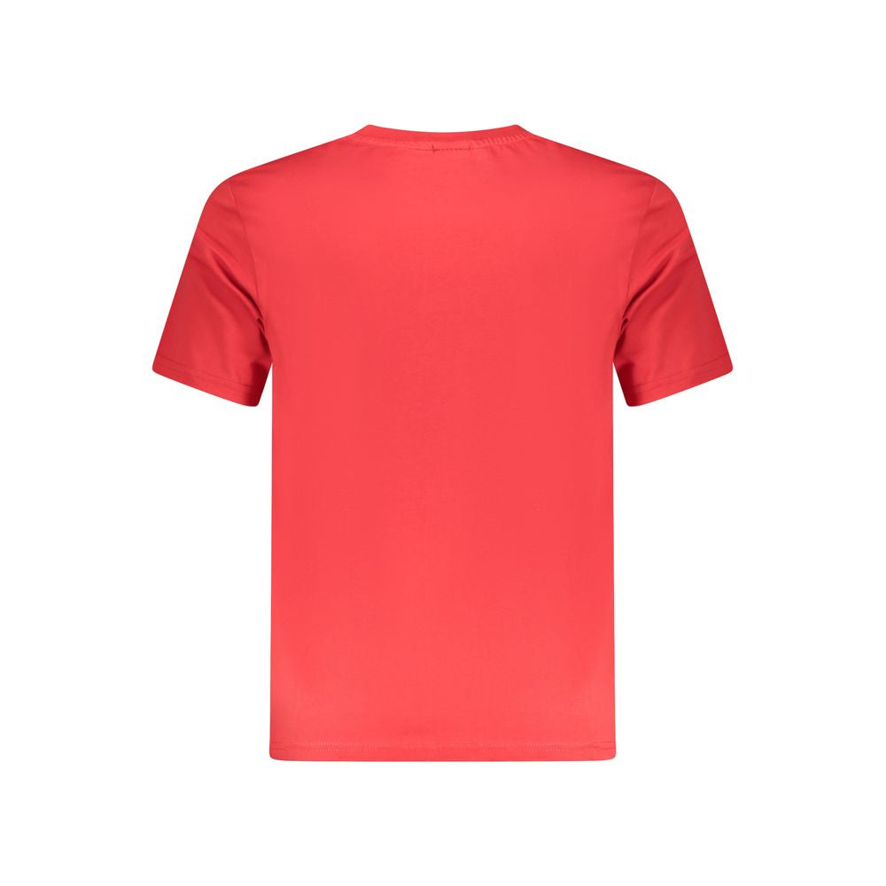 North Sails Red Cotton Men T-Shirt NO-35027-S