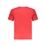 North Sails Red Cotton Men T-Shirt NO-35027-S