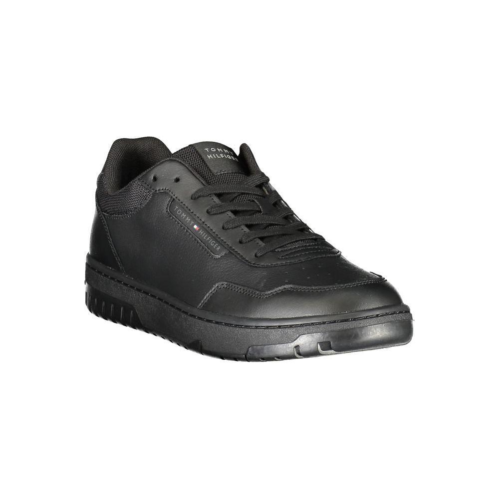 Tommy Hilfiger Tommy Hilfiger Black Leather Men Sneaker TO-36741-EU40/US7 1728,67403481248,Black,EU40/US7,EU41/US8,EU42/US9,EU43/US10,EU44/US11,EU46,Men,Men - Shoes,New with tags,Shoes,Sneakers - Men - Shoes,Tommy Hilfiger