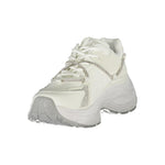 Laura Biagiotti White Polyester Women Sneaker LA-36488-EU38/US8