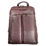 Piquadro Brown Leather Men Backpack PI-38663