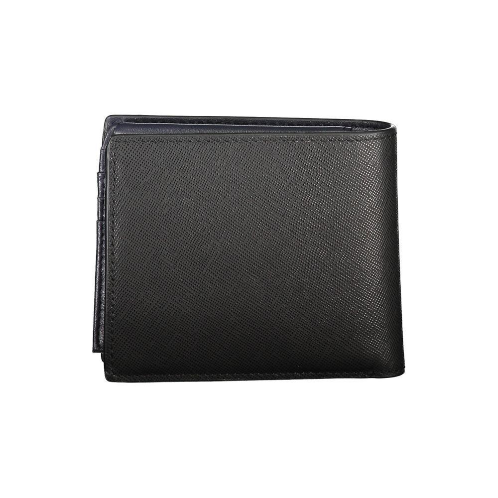 Tommy Hilfiger Black Leather Wallet TO-30738