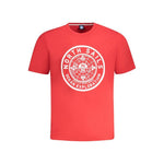 North Sails Red Cotton Men T-Shirt NO-34004-S