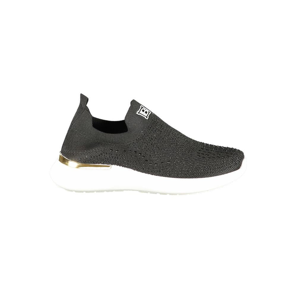 Laura Biagiotti Black Polyester Women Sneaker LA-36496-EU40/US10