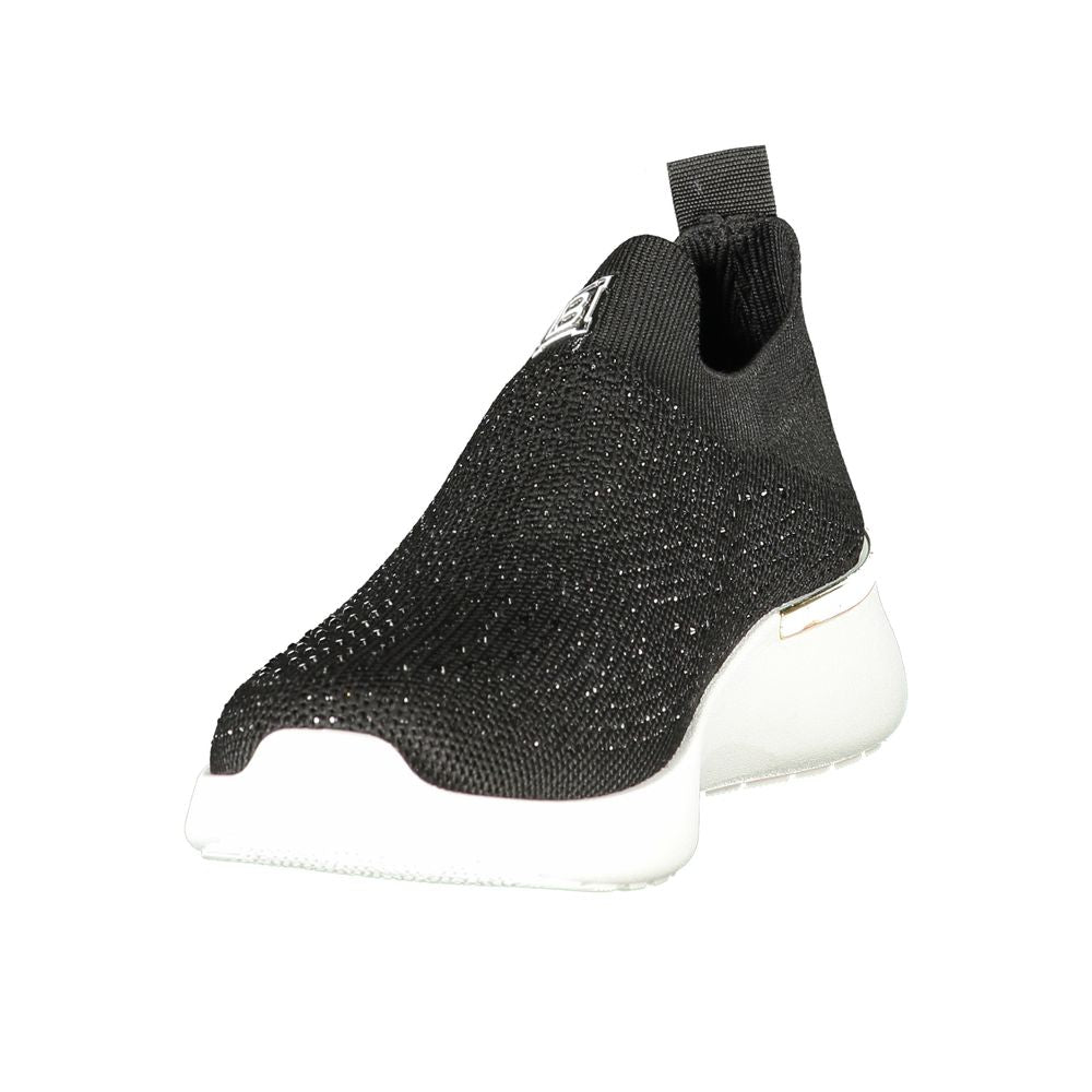 Laura Biagiotti Black Polyester Women Sneaker LA-36496-EU40/US10