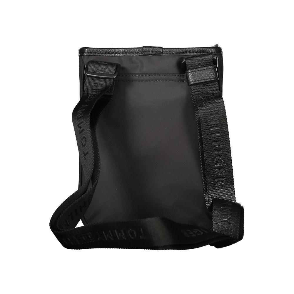 Tommy Hilfiger Black Polyester Men Shoulder Bag TO-33658
