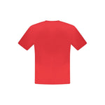 North Sails Red Cotton Men T-Shirt NO-33739-S