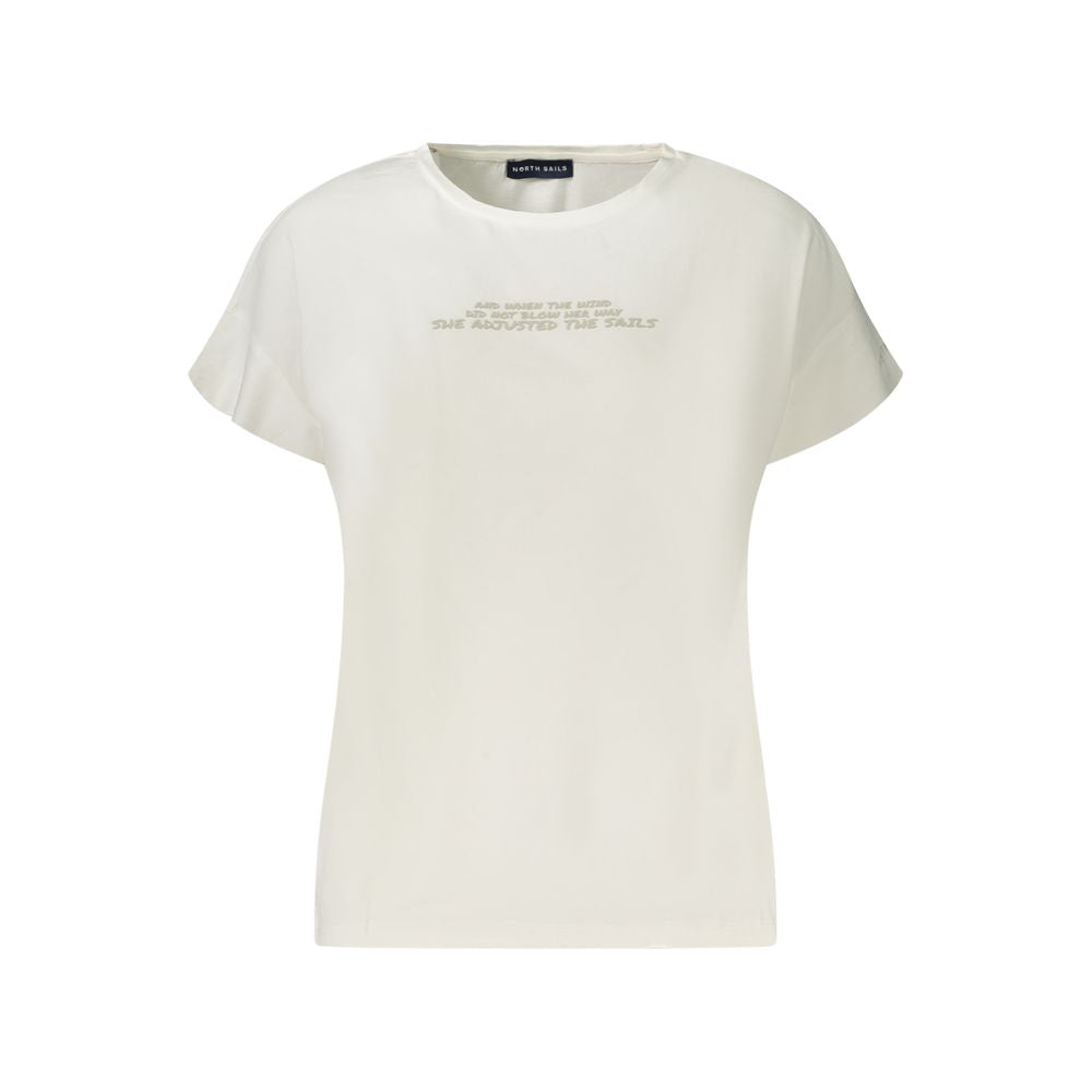 North Sails North Sails White Cotton Tops & T-Shirt NO-35959-XS 1728,67403481248,Clothing,L,M,New with tags,North Sails,S,Tops & T-Shirts - Women - Clothing,White,Women,Women - Clothing,XL,XS