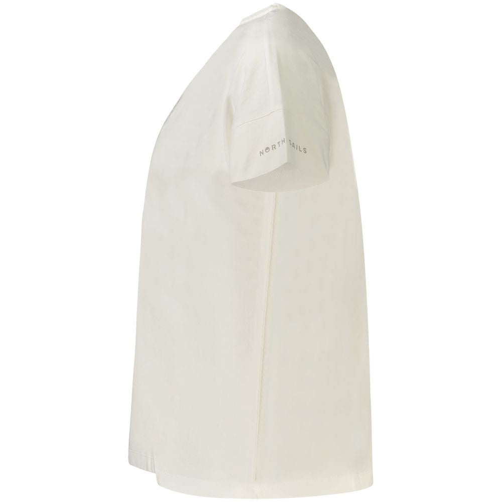 North Sails North Sails White Cotton Tops & T-Shirt NO-35959-XS 1728,67403481248,Clothing,L,M,New with tags,North Sails,S,Tops & T-Shirts - Women - Clothing,White,Women,Women - Clothing,XL,XS